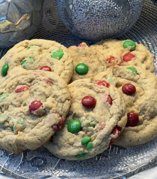 Holiday M&M Cookie