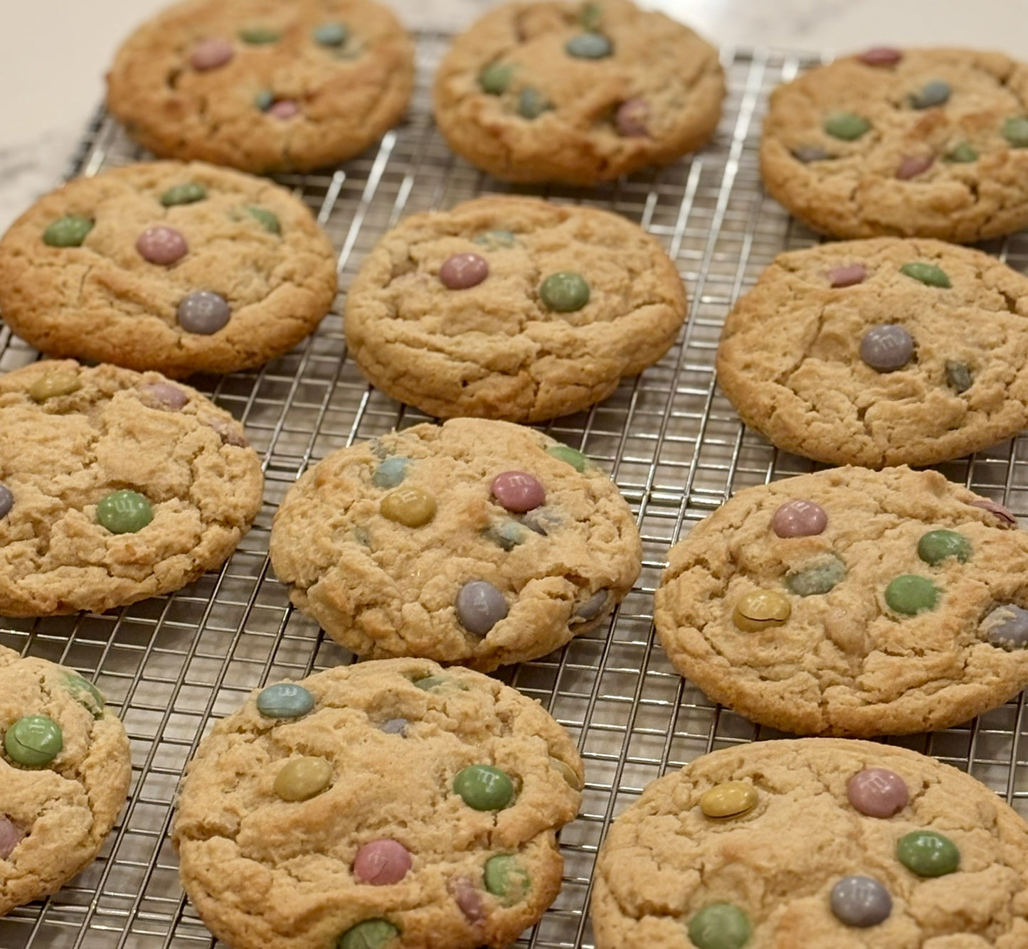 M&M Cookies - Spring Edition!