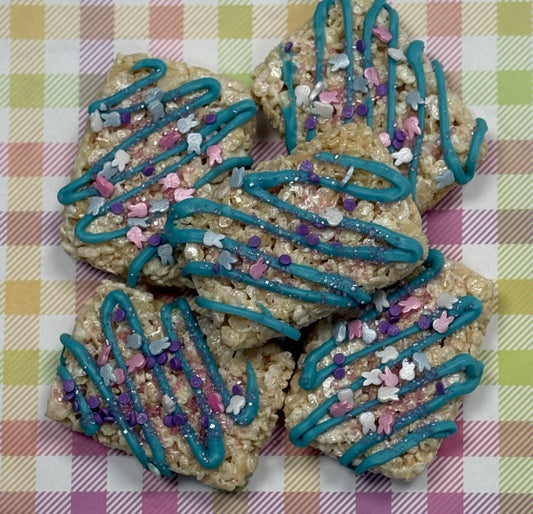 Crispy Rice Treats - Dressed up for Spring!