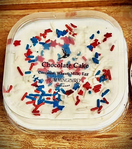 4th of July Shareable Chocolate "Dot" Cake