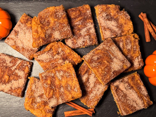Pumpkin Snickerdoodle Bars